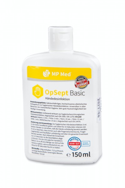 OpSept Basic Händedesinfektion - Kittelflasche 150ml
